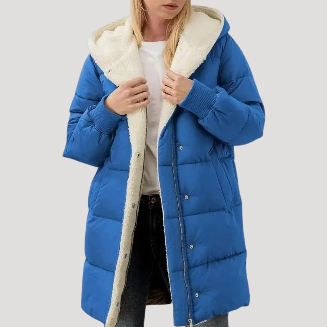 Brooklyn | Winter Hooded Puffer Coat For Women