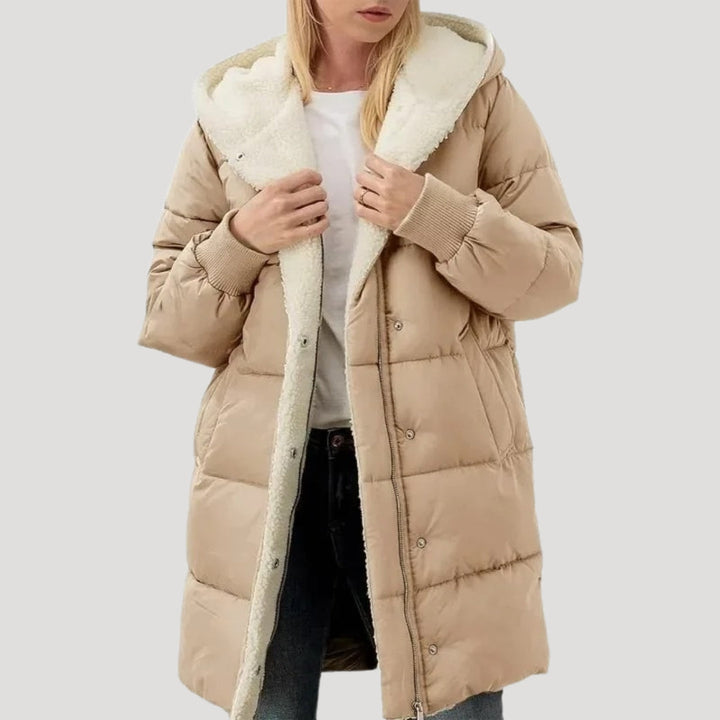 Brooklyn | Winter Hooded Puffer Coat For Women