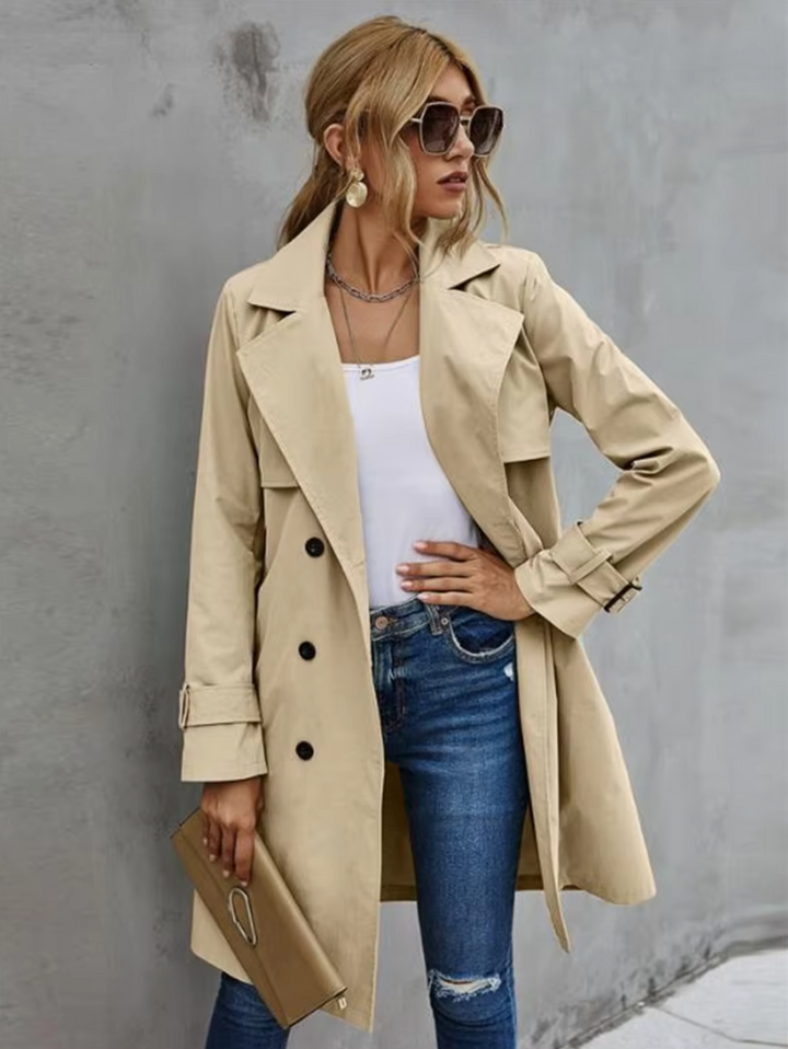 Destiny | Women’s Double-Breasted Trench Coat