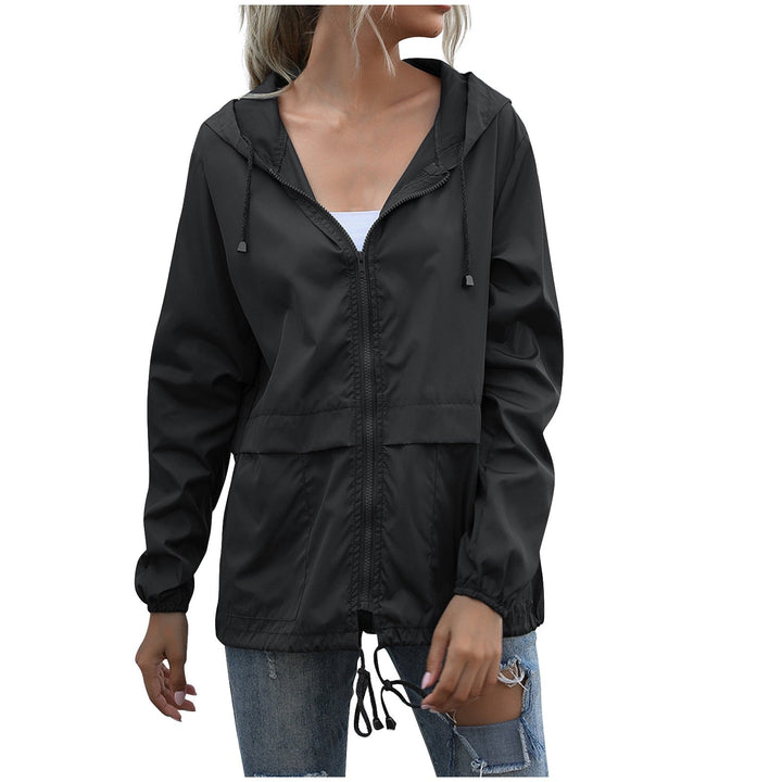 Nicole | Women’s Casual Hooded Zip-Up Windbreaker Jacket
