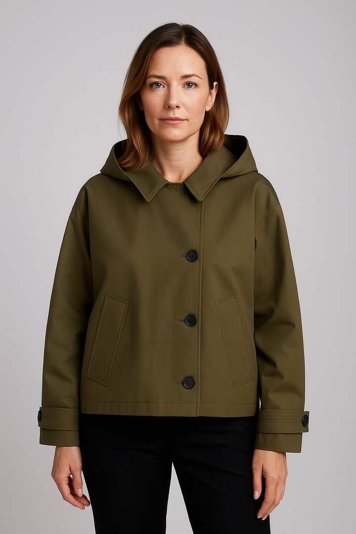 Caroline | Women’s Casual Lightweight Waterproof Rain Jacket