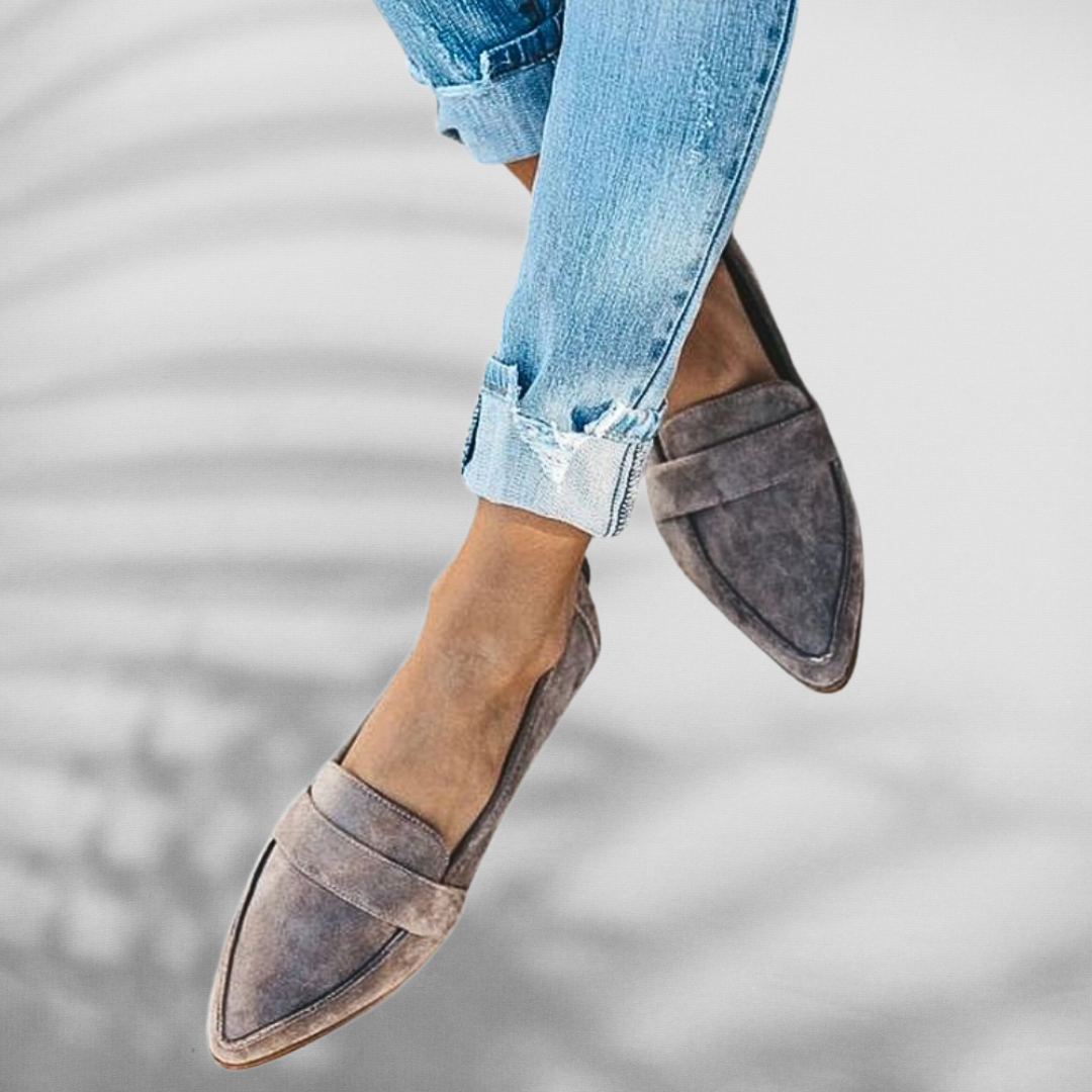 Chinda | Comfortable Non Slip Flat Loafer