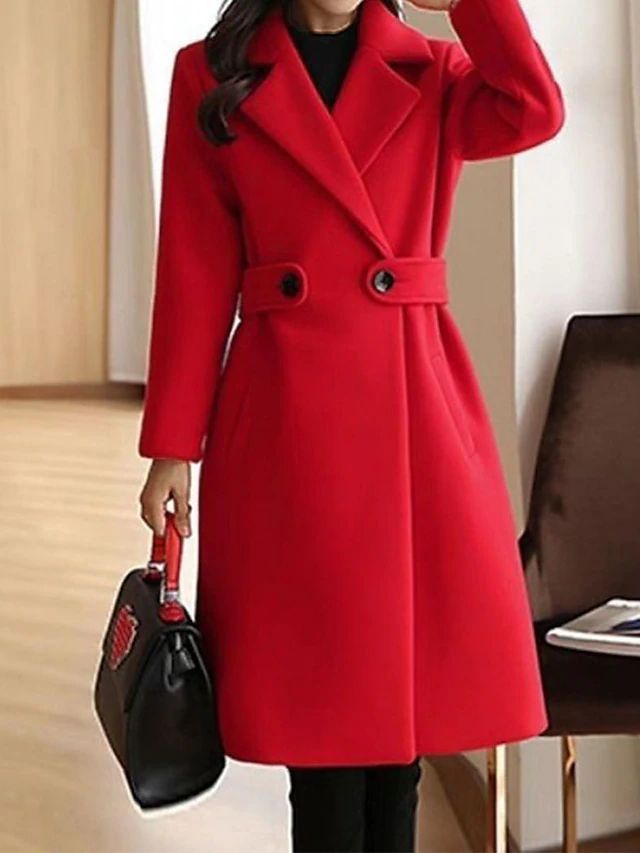 Sydney | Women’s Formal Long Sleeve Belted Winter Coat