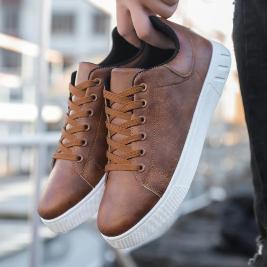 Andrew | Men’s Classic Lace Up Low Top Sneakers