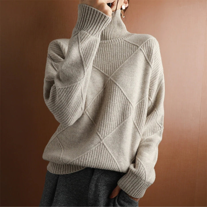 Natalie | Women’s Cozy Oversized Ribbed Knit Sweater