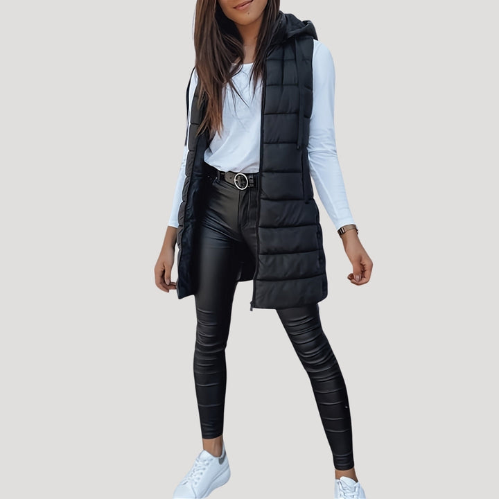 Blair | Winter Hooded Puffer Women Vest