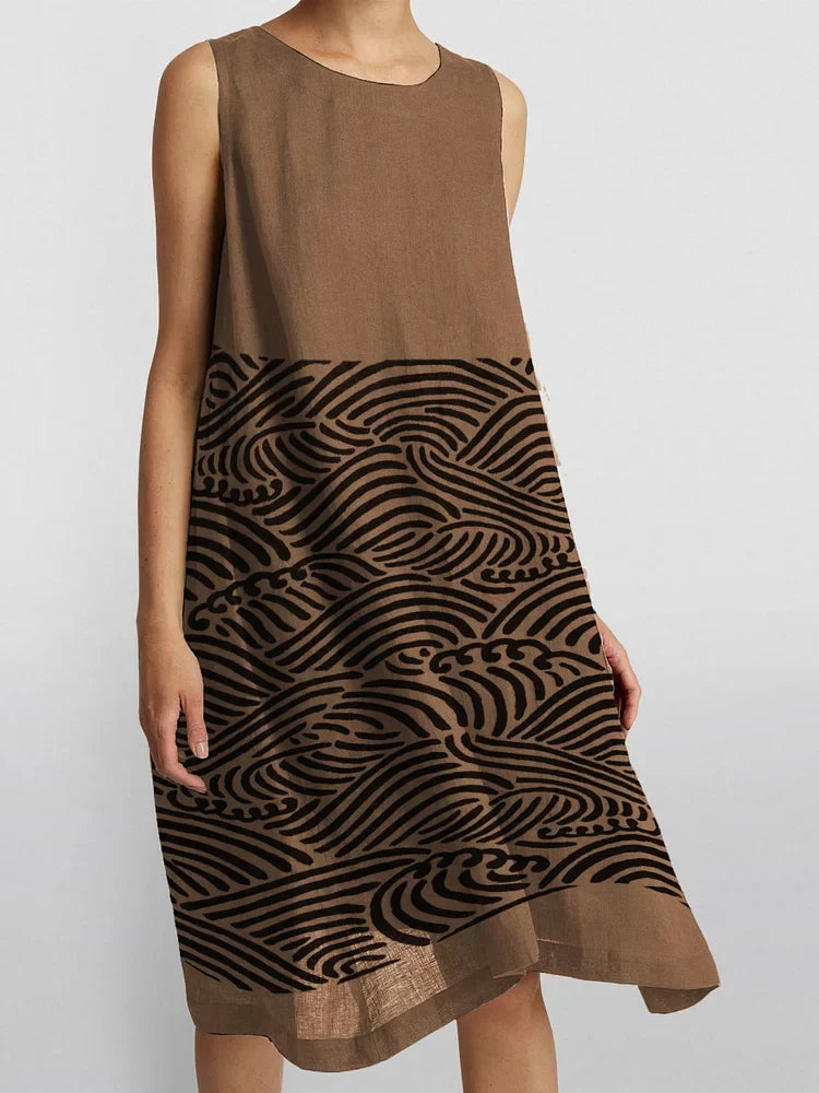 Andrea | Sleeveless Midi Dress