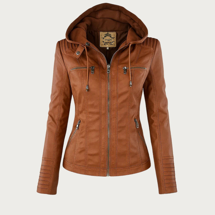 Riyana | Elegant and Street-Ready Leather Jacket