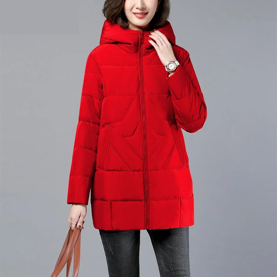 Chloe | Women’s Cozy Warm Hooded Winter Jacket
