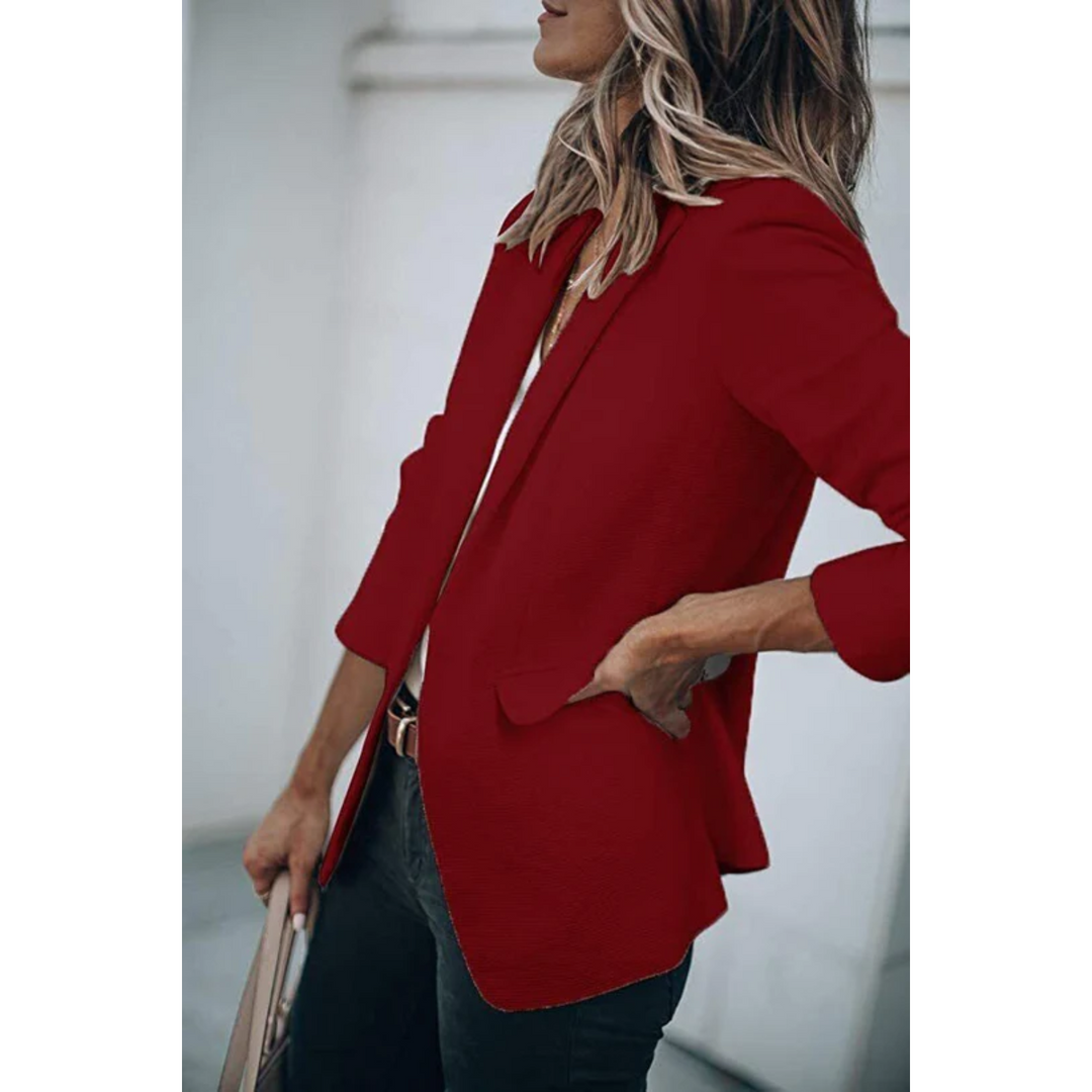 Grace | Women’s Trendy Open Front Work Blazer