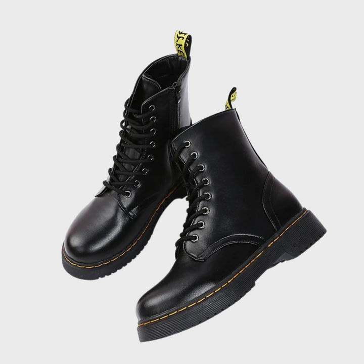Ethan | Men’s Lace-Up Leather Combat Boots