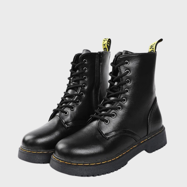 Ethan | Men’s Lace-Up Leather Combat Boots