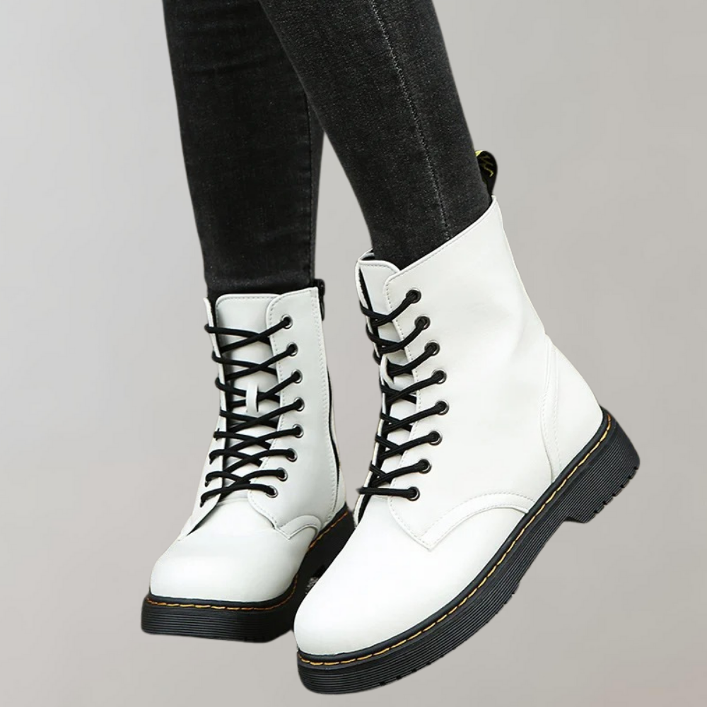 Ethan | Men’s Lace-Up Leather Combat Boots