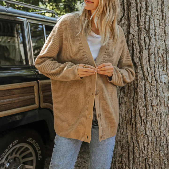Madison | Women’s Cozy Loose-Fit Long Sleeve Winter Cardigan