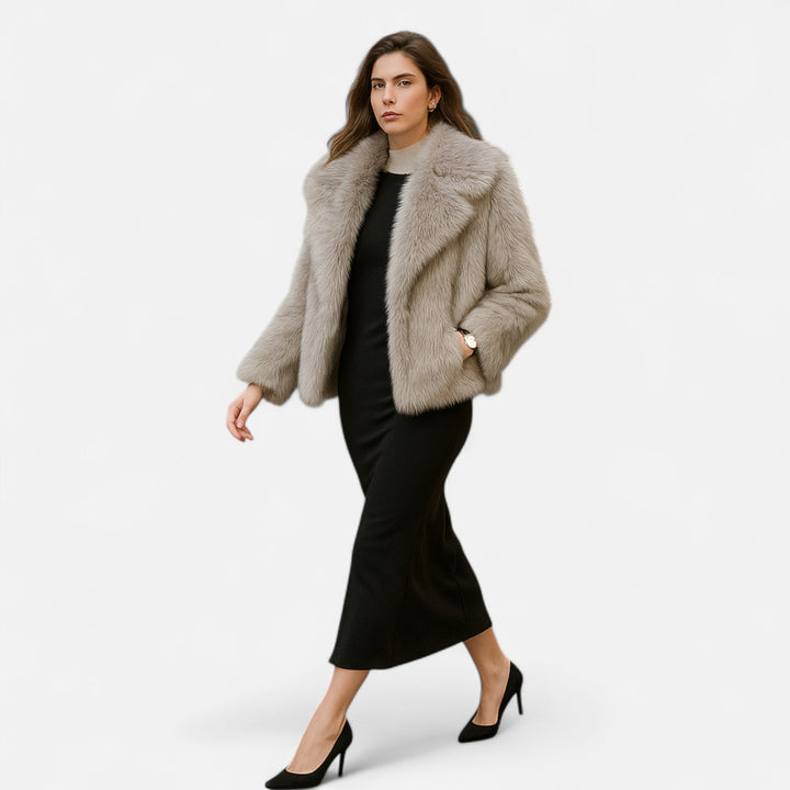 Anna | Women’s Chic Faux Fur Warm Jacket