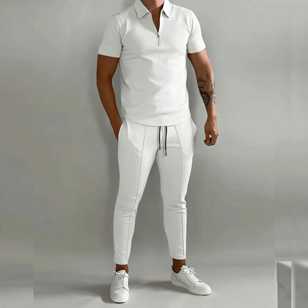 Paul | Men’s Casual Short Sleeve Two Piece Set