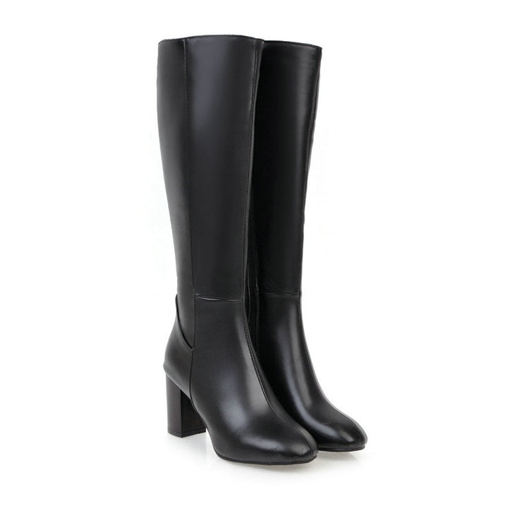 Mia | Women’s Elegant High Heel Knee Boots