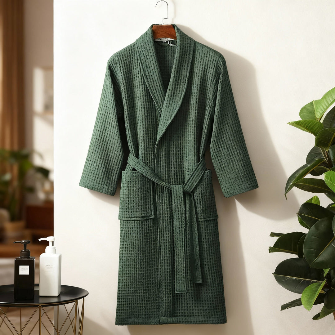 Sarah | Women’s Spring Waffle Lounge Robe