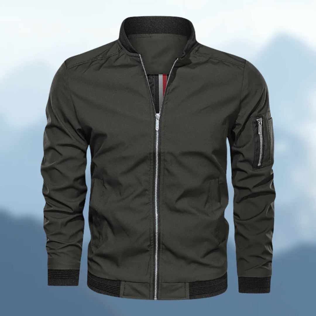 Adam | Trendy Slim Fit Bomber Jacket For Men