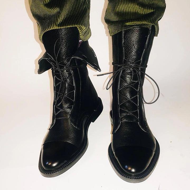 Sophia | Women’s Lace-Up Leather Ankle Boots