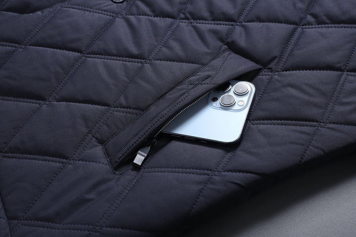Connor | Men Winter Quilted Waterproof Jacket