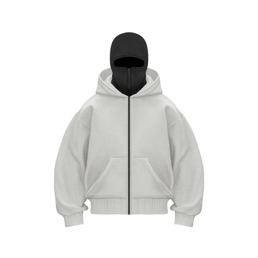 Joseph | Men’s Winter Full Zip Face Cover Hoodie Jacket