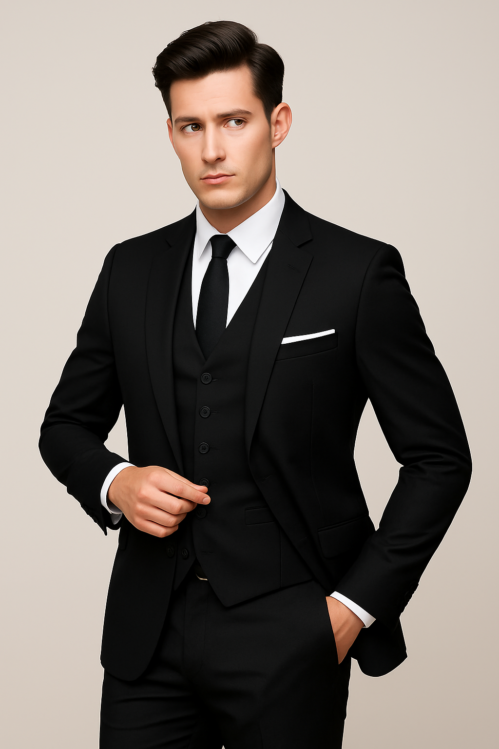 Oliver | Men’s Classic Spring Three-Piece Suit