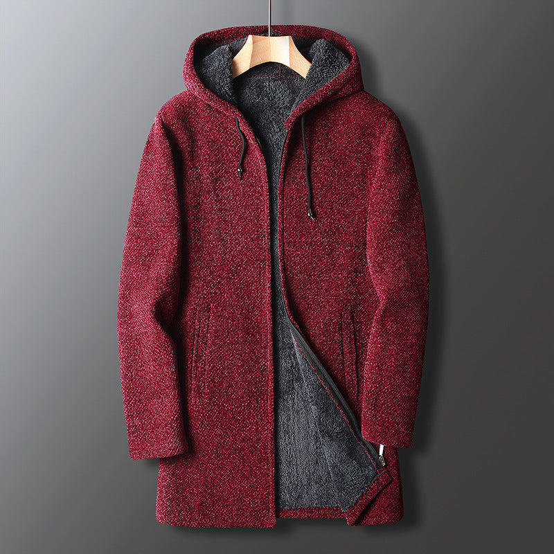 John | Men's Trendy Full-Length Hooded Coat
