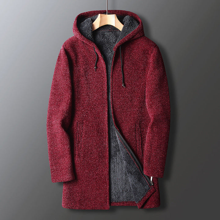 John | Men's Trendy Full-Length Hooded Coat