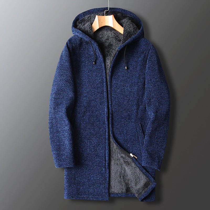 John | Men's Trendy Full-Length Hooded Coat
