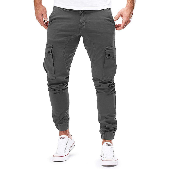 Adrian | Men’s Casual Cargo Trousers with Pockets