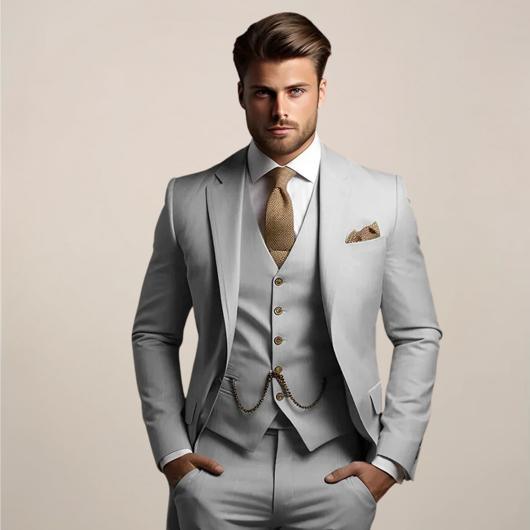 Victor | Men’s Spring Formal Three-Piece Suit