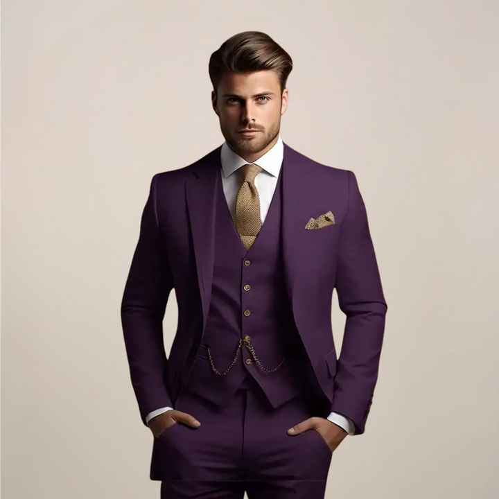 Victor | Men’s Spring Formal Three-Piece Suit