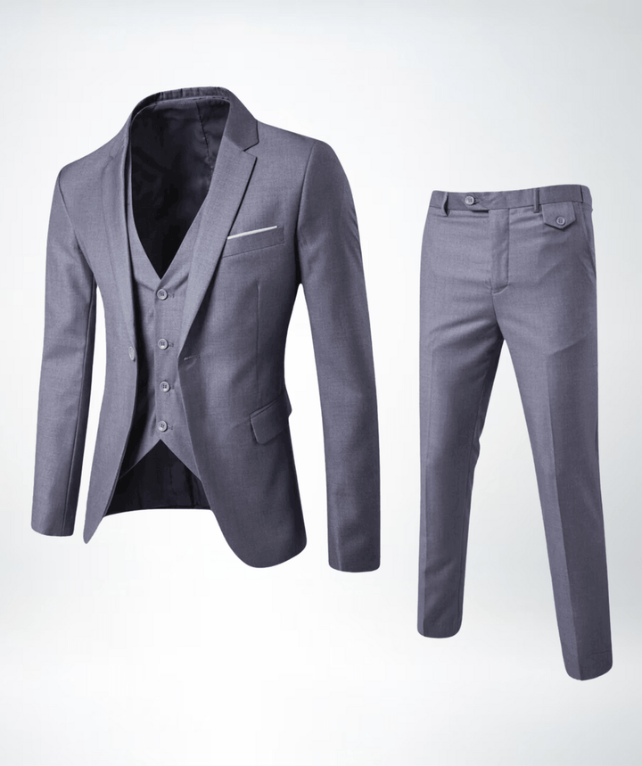 Eric | Men Three Piece Classic Formal Suit Set