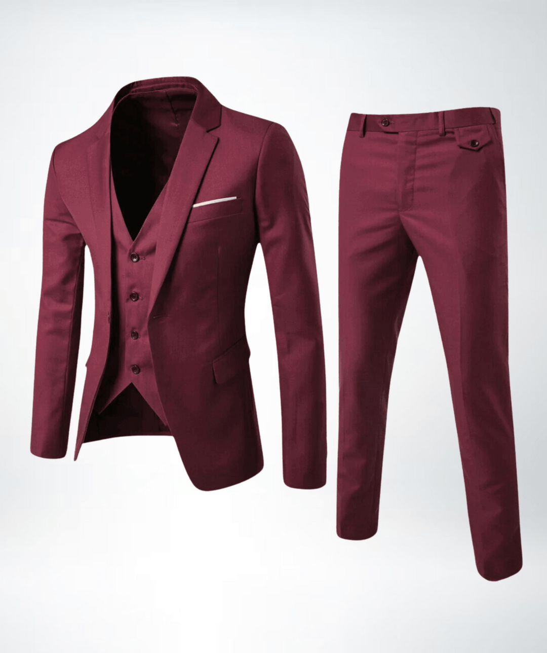 Eric | Men Three Piece Classic Formal Suit Set