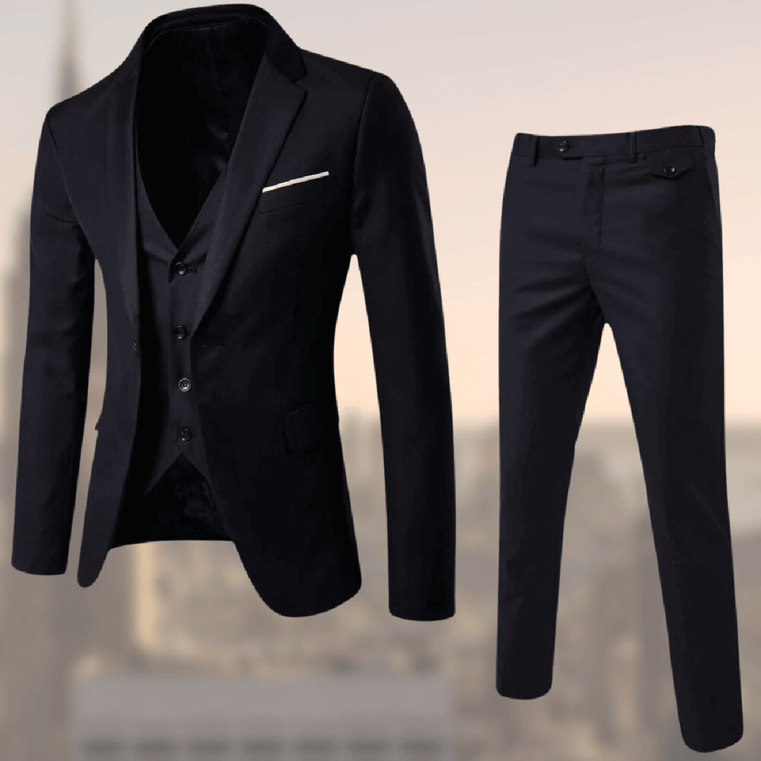 Eric | Men Three Piece Classic Formal Suit Set