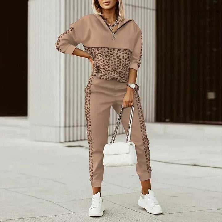 Nicole | Women’s Relaxed Fit Zip Tracksuit Set