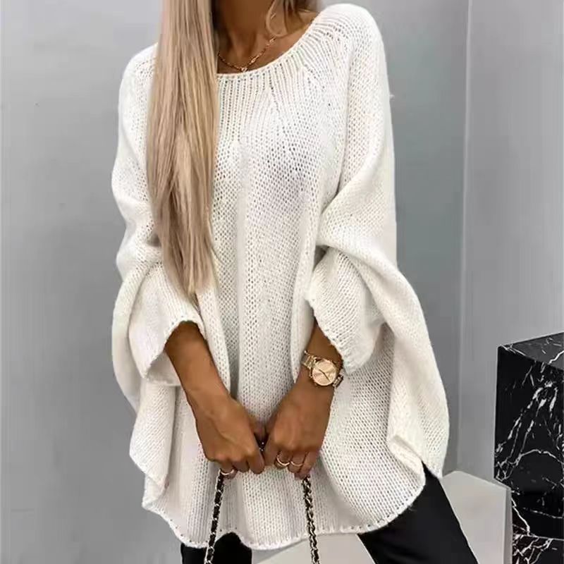 Ashley | Women’s Winter Loose-Fit Knitted Sweater
