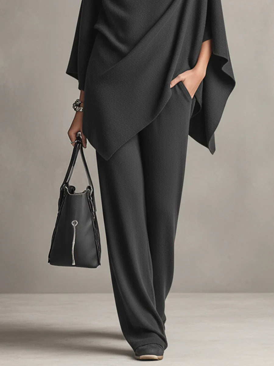 Seraphine™ | Elegant Draped Two-Piece Set