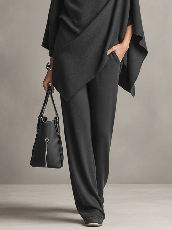 Seraphine™ | Elegant Draped Two-Piece Set