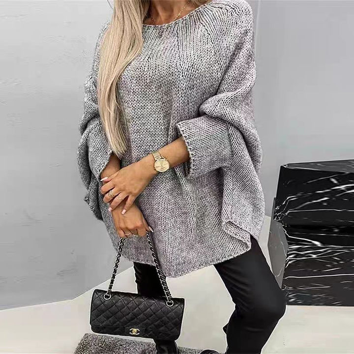 Ashley | Women’s Winter Loose-Fit Knitted Sweater