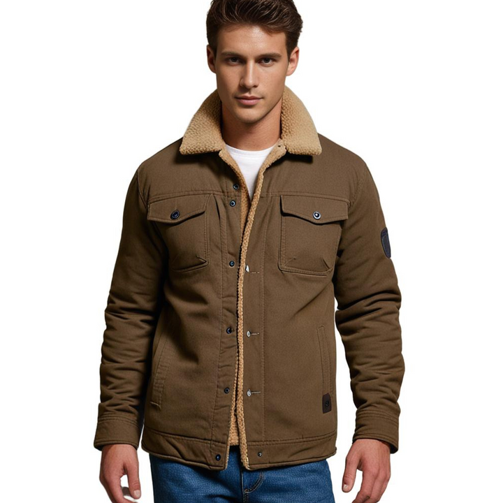 Brian | Warm Lined Outdoor Casual Jacket For Men