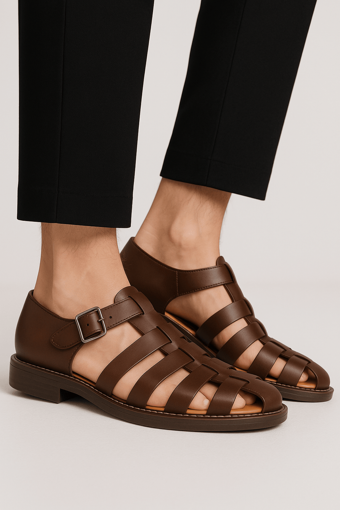 Clark | Men Closed Toe Buckle Strap Casual Sandals