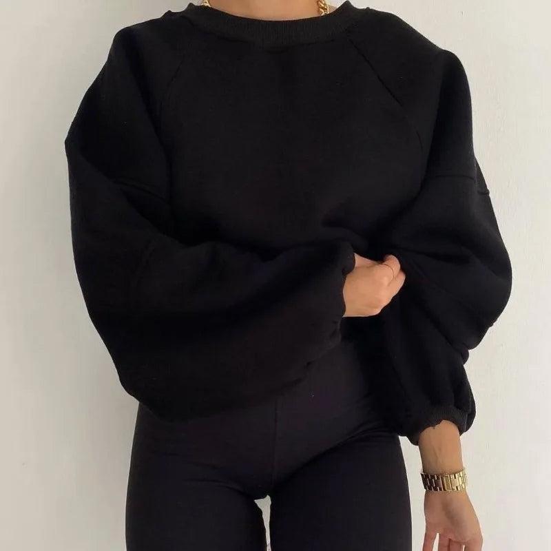 Alana | Women’s Winter Oversized Pullover Sweatshirt