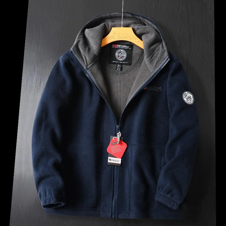 Harold | Men’s Outdoor Warm Hooded Fleece Jacket