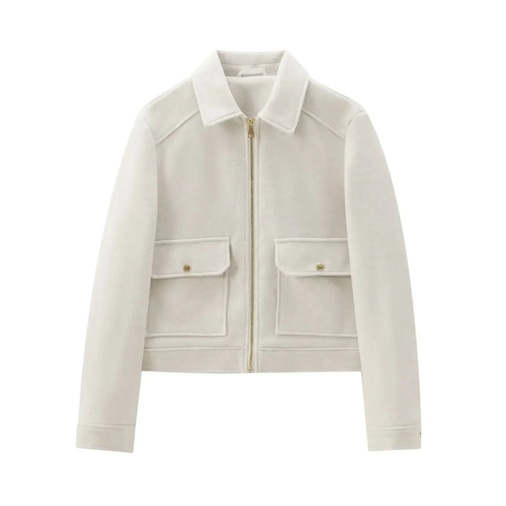 Jasmine | Women’s Casual Zip Front Pocket Jacket