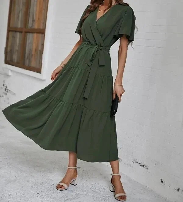 Jillian | Summer Dress with Short Sleeves