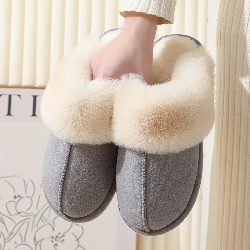 Caitlyn | Women’s Plush Fur Indoor Slippers