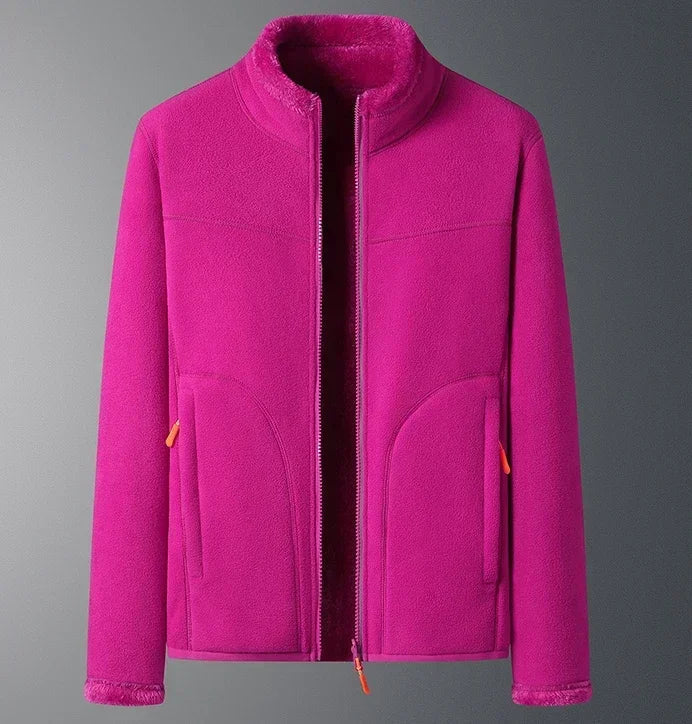 Amelia | Women’s  Classic Stand Collar Zip Winter Jacket