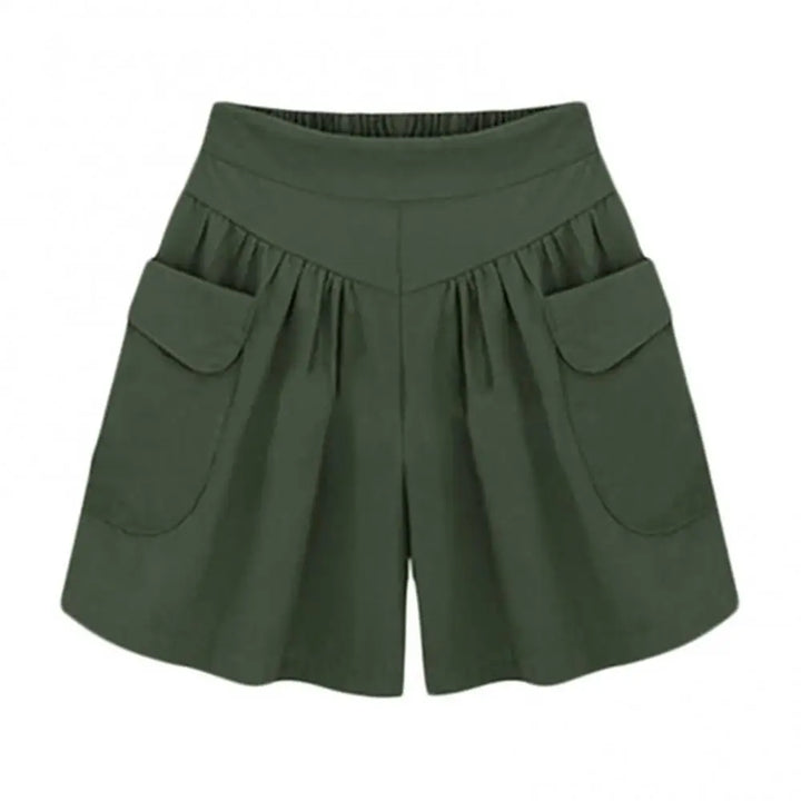 Francesca | High-Waist Wide-Leg Casual Shorts